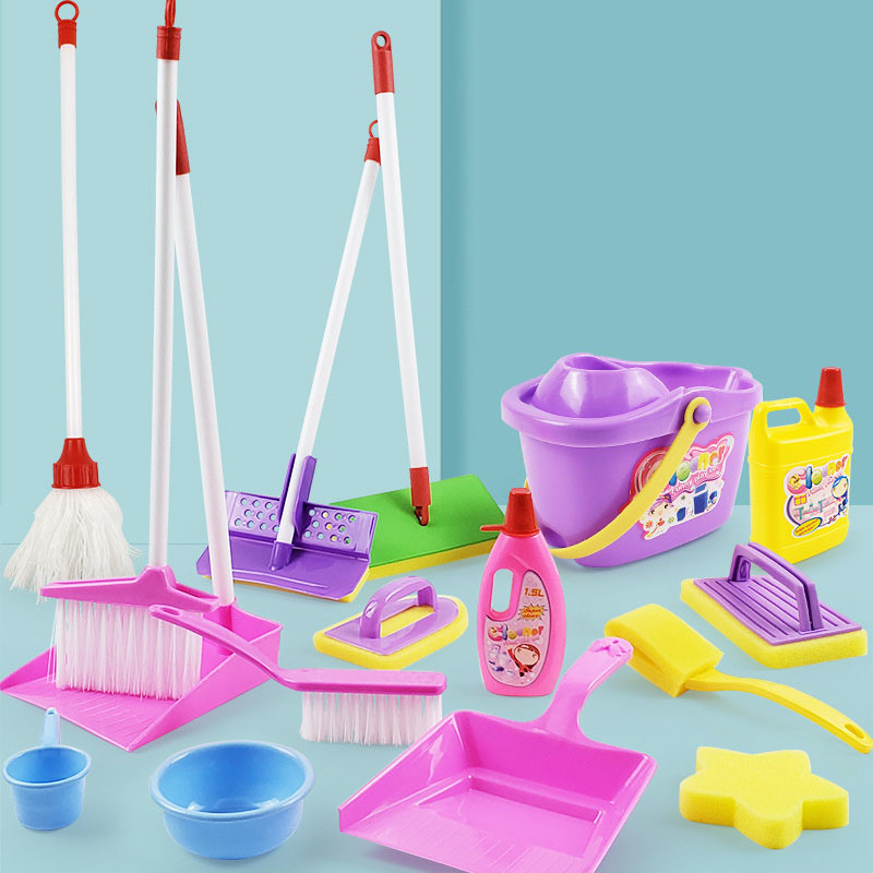 Kids Outdoor Broom - Children's Simulated Life Cleaning Toy Kids