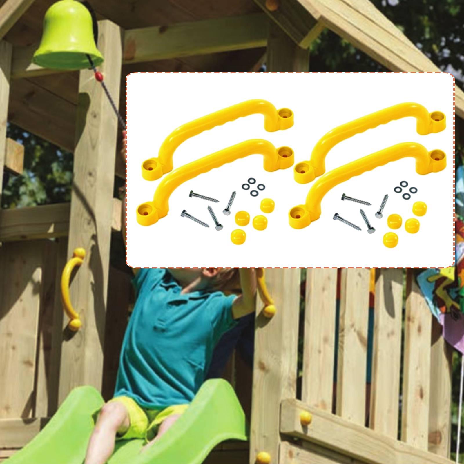 4x Climbing Frame Handles Kids - Kids Outdoor Climbing Frame 评论和价格