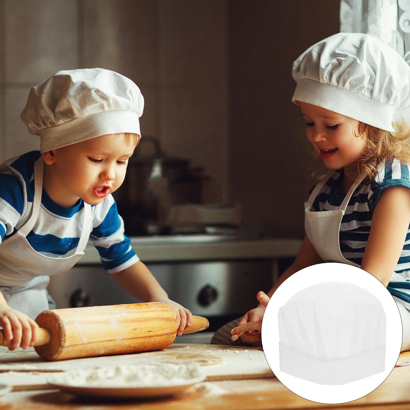 20pcs Children Disposable Chef - Kids Outdoor Kitchen Accessories 评论和价格
