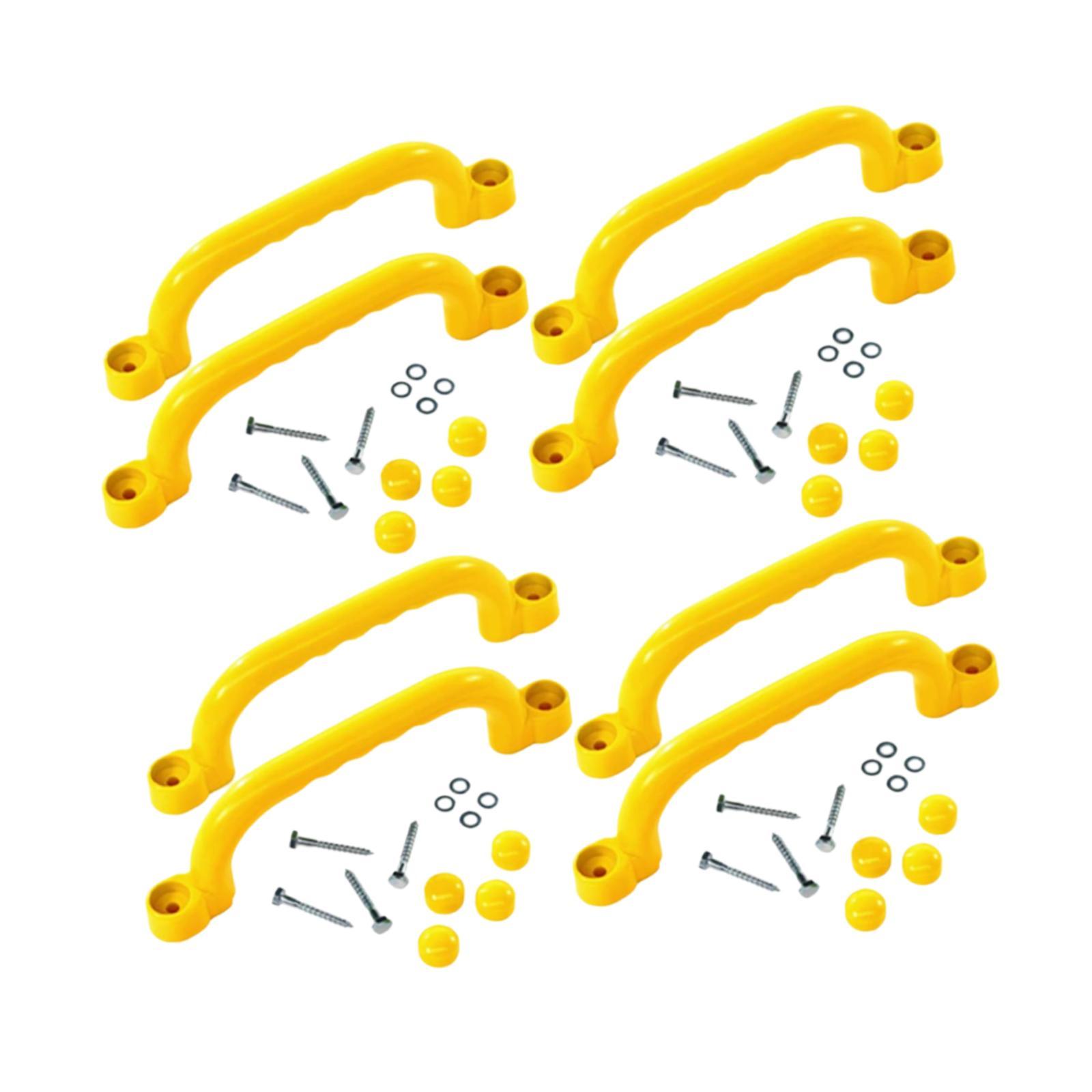 8 Pieces Climbing Handles Outd - Kids Outdoor Climbing Frame 评论和价格