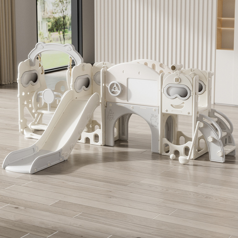 Indoor Slide Set for Home Use  - Kids Outdoor Climbing Frame 评论和价格